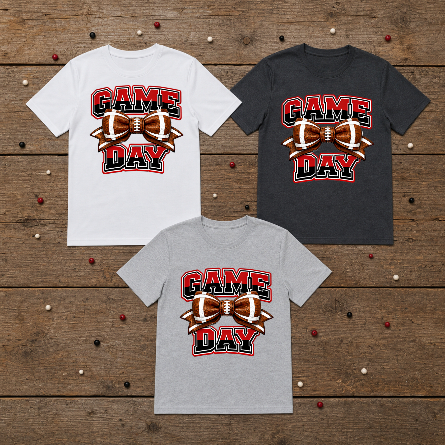 Houn Dawg Football Bow
