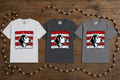 Comfort Colors - Houn Dawg Red and White