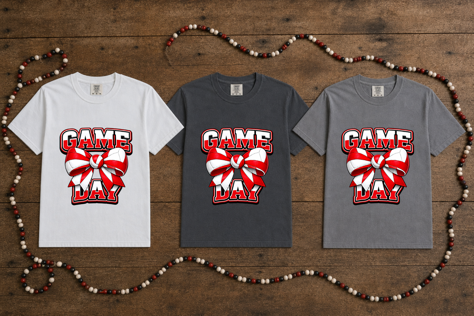 Comfort Colors - Houn Dawg Volleyball Bow