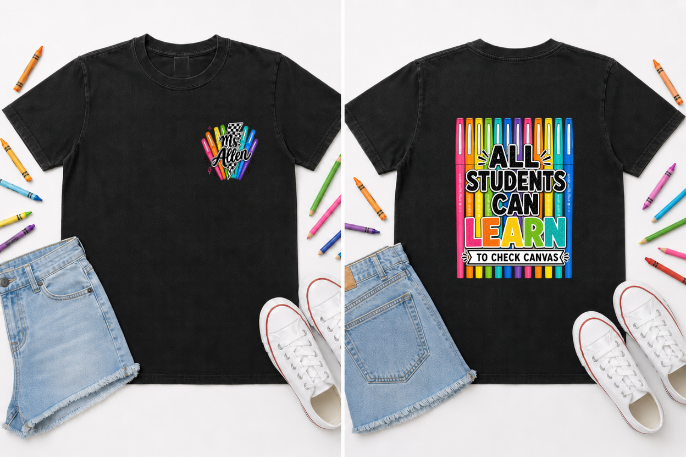 Comfort Colors - All Students Can Learn/canvas