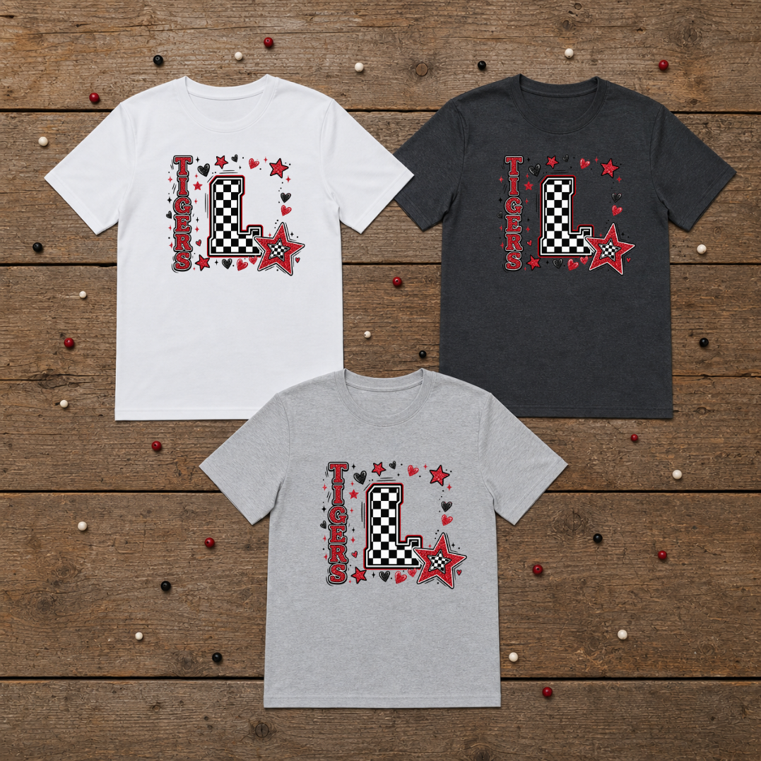 Tigers Checkered L