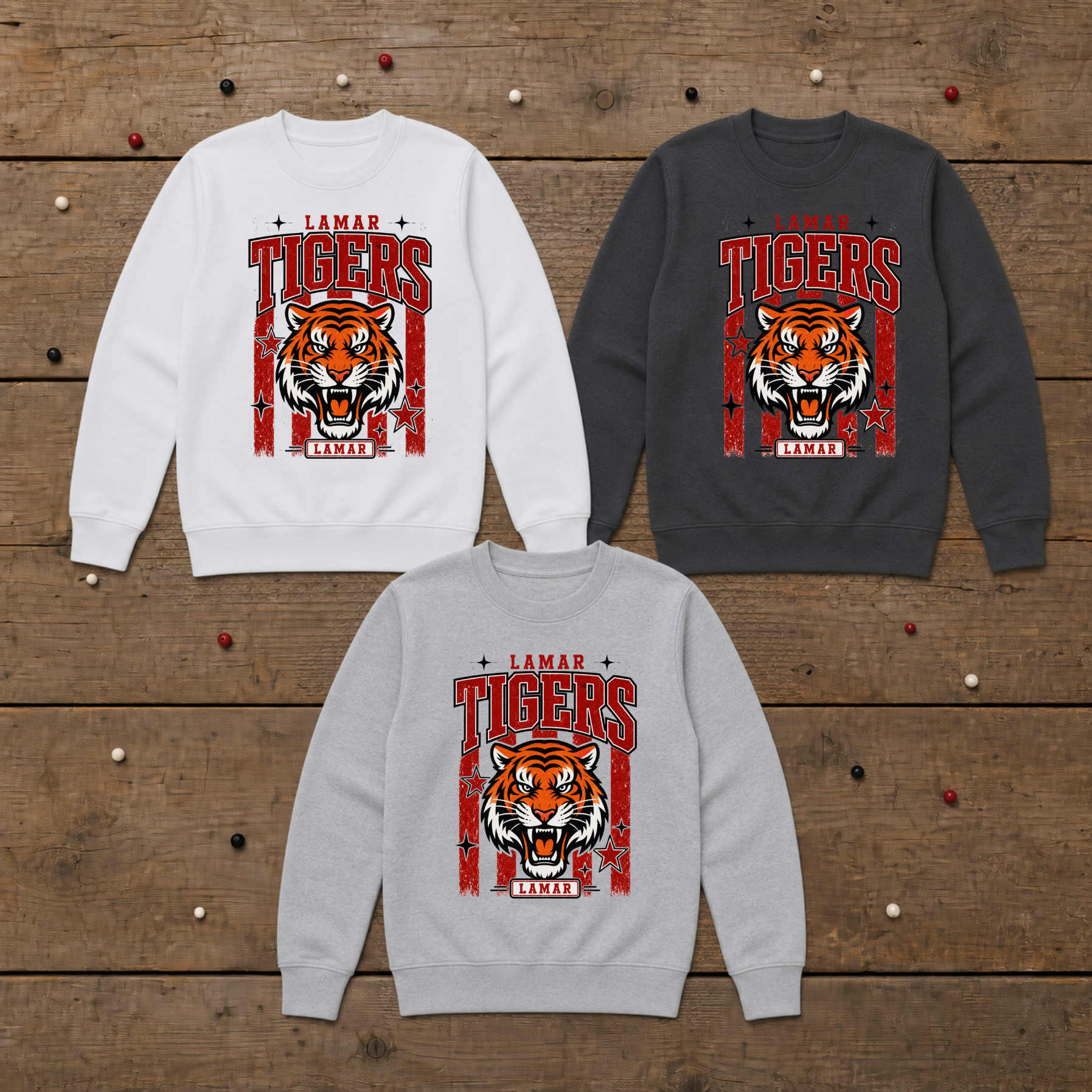 Tigers Stripes Sweatshirt