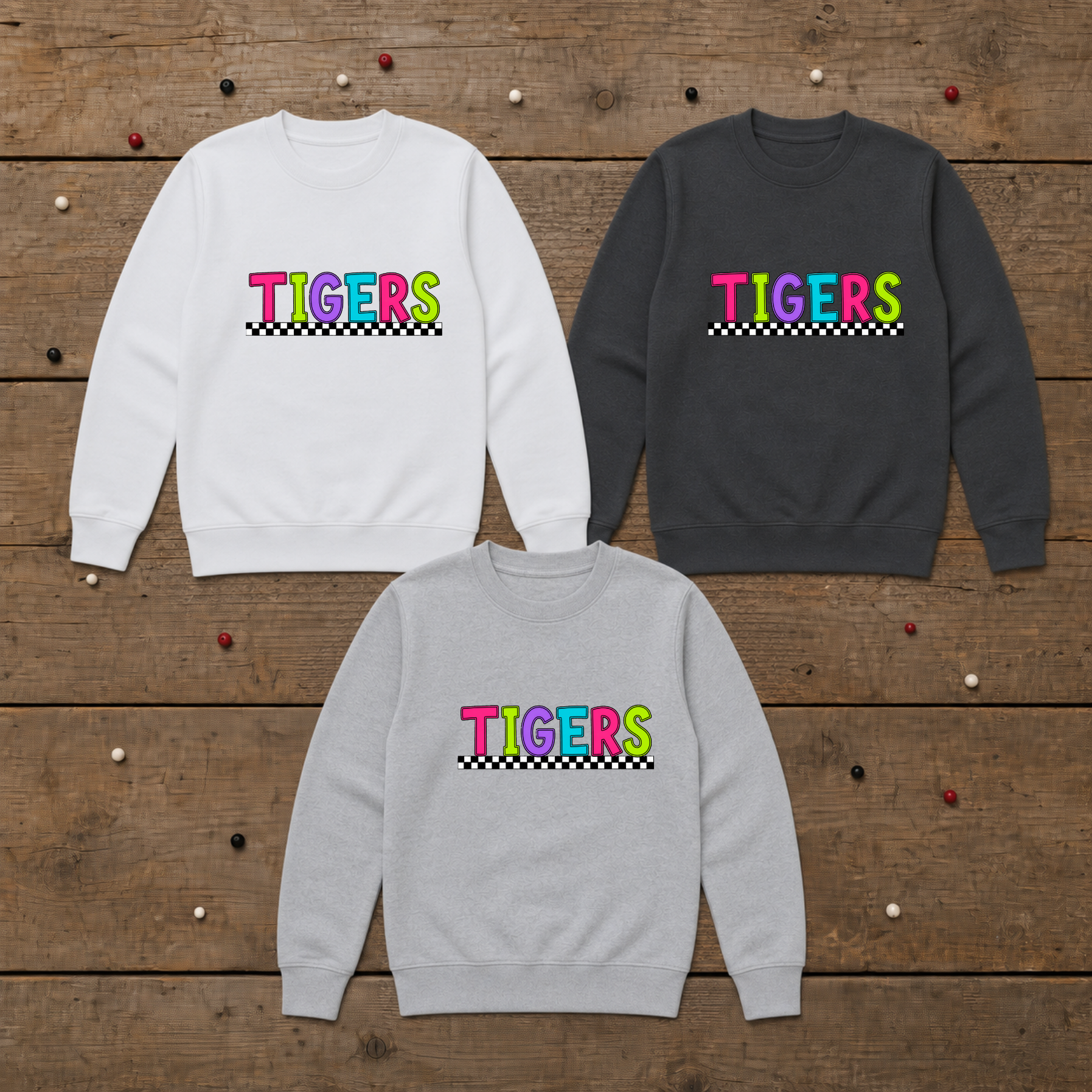 Tigers Bright Sweatshirt