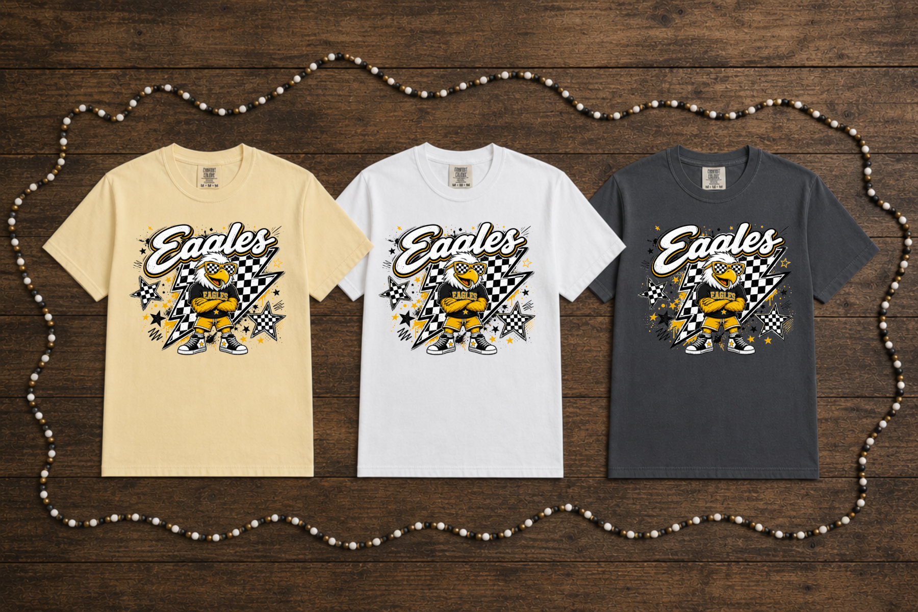 Comfort Colors - Purdy Eagles Splatter