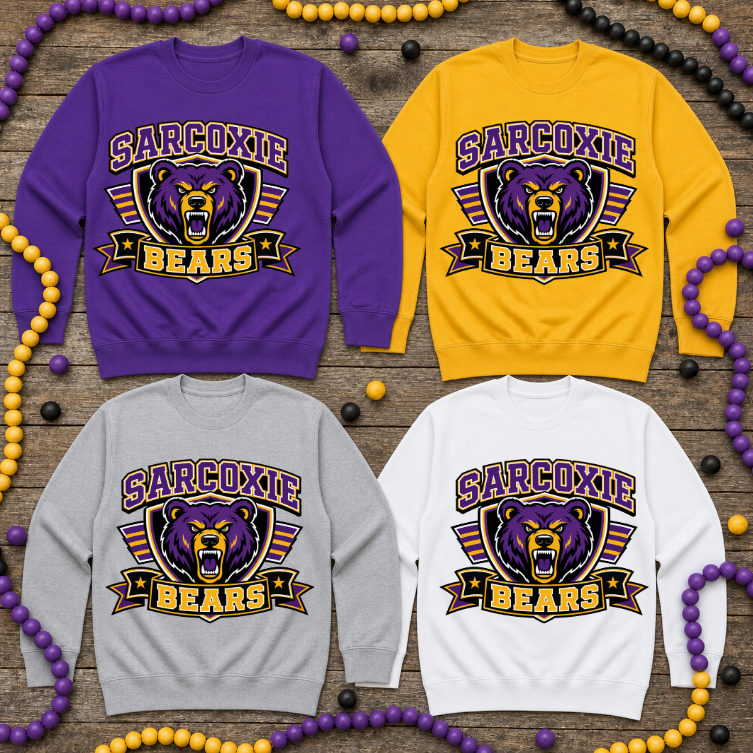 Sarcoxie Bears Traditional Sweatshirt