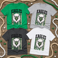Eagles Mascot with Stripes