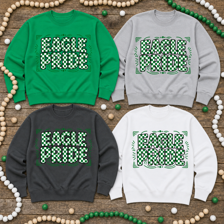 Eagles Checkered Sweatshirt