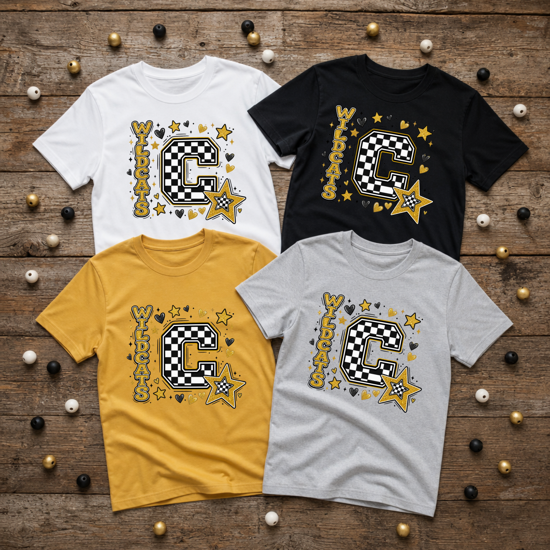 WildCats Checkered C