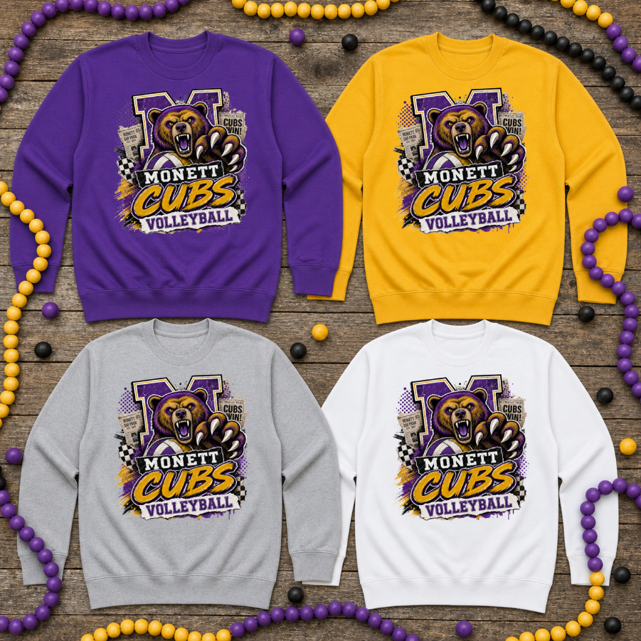 Volleyball Bear Sweatshirt