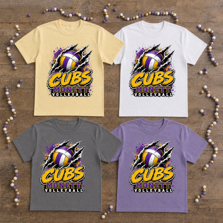 Comfort Colors Volleyball Claw